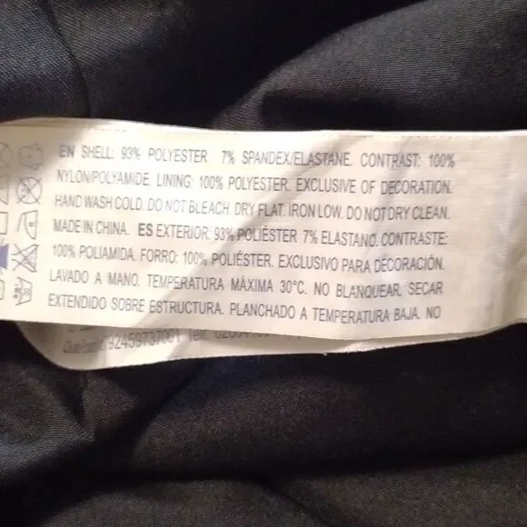 Forever 21 Black Lace One Piece Romper Shorts Sz S Y2K - Picture 10 of 10